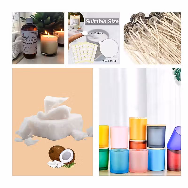 Représentation des éléments du kit