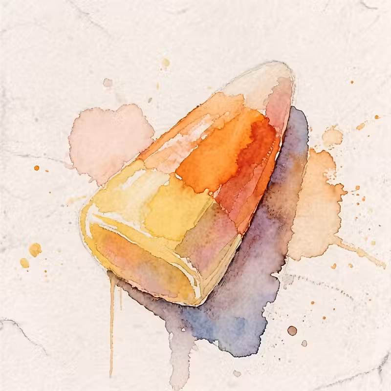Bonbons jaunes et rouges
