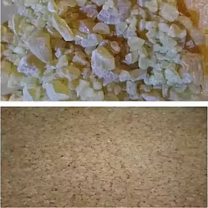 chunks of yellow tree resin