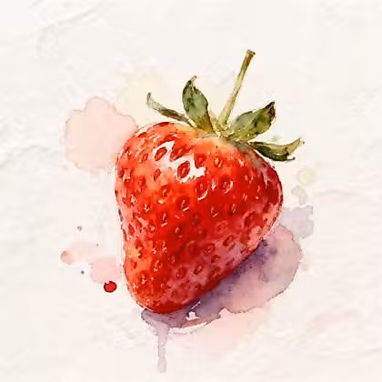 Big and fresh strawberry